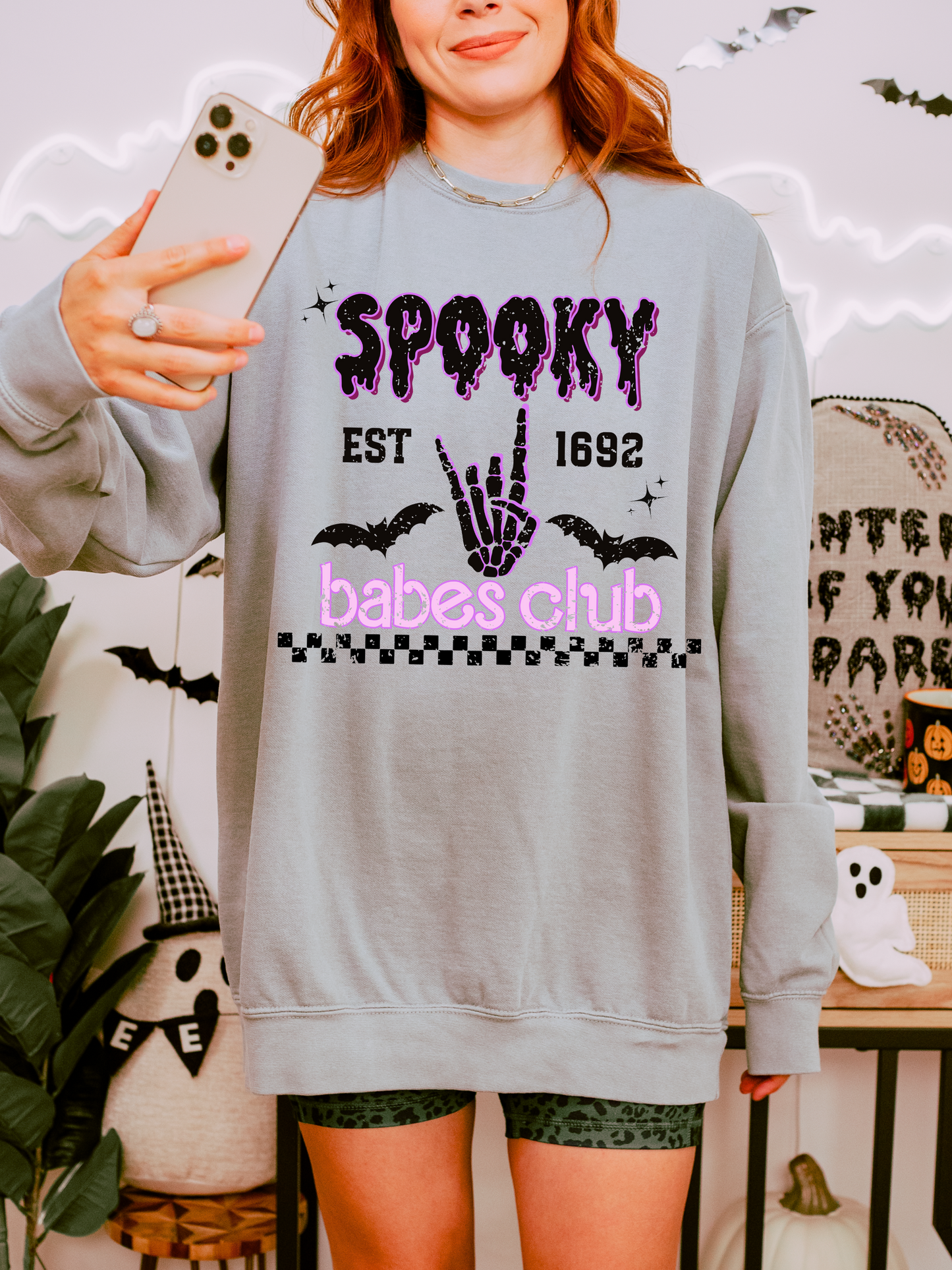 Spooky halloween sweatshirt