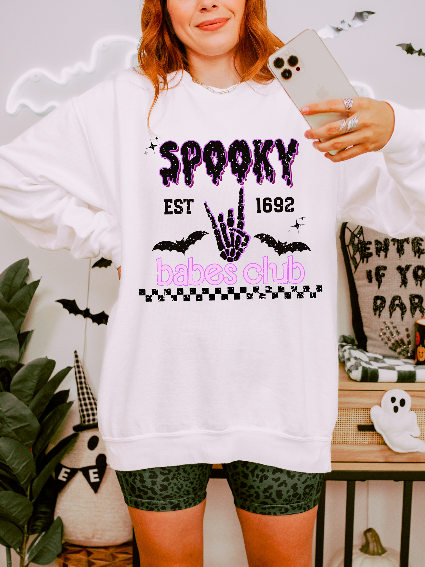 Spooky halloween sweatshirt