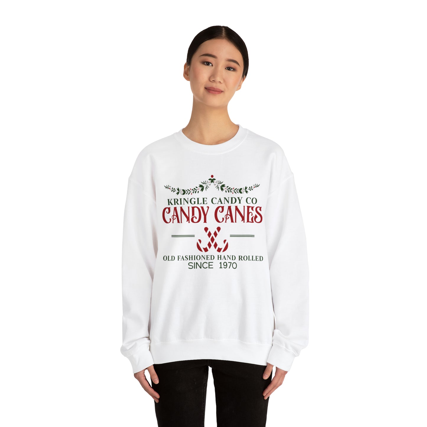 Candy cane sweatshirt Christmas candy shirt Candy cane shirt Merry Christmas Vintage Christmas sweatshirt Matching