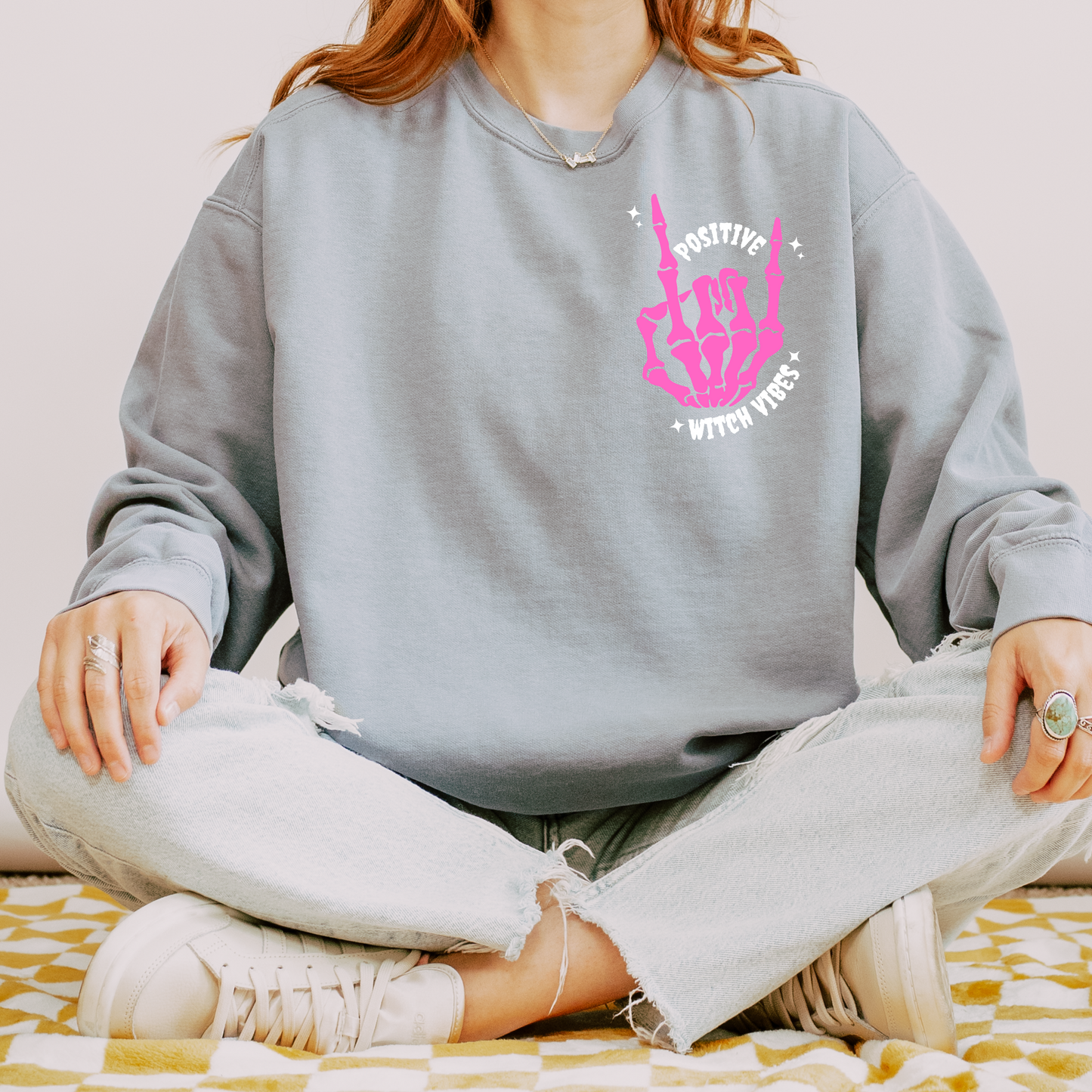 Positive Which Vibes Sweatshirt