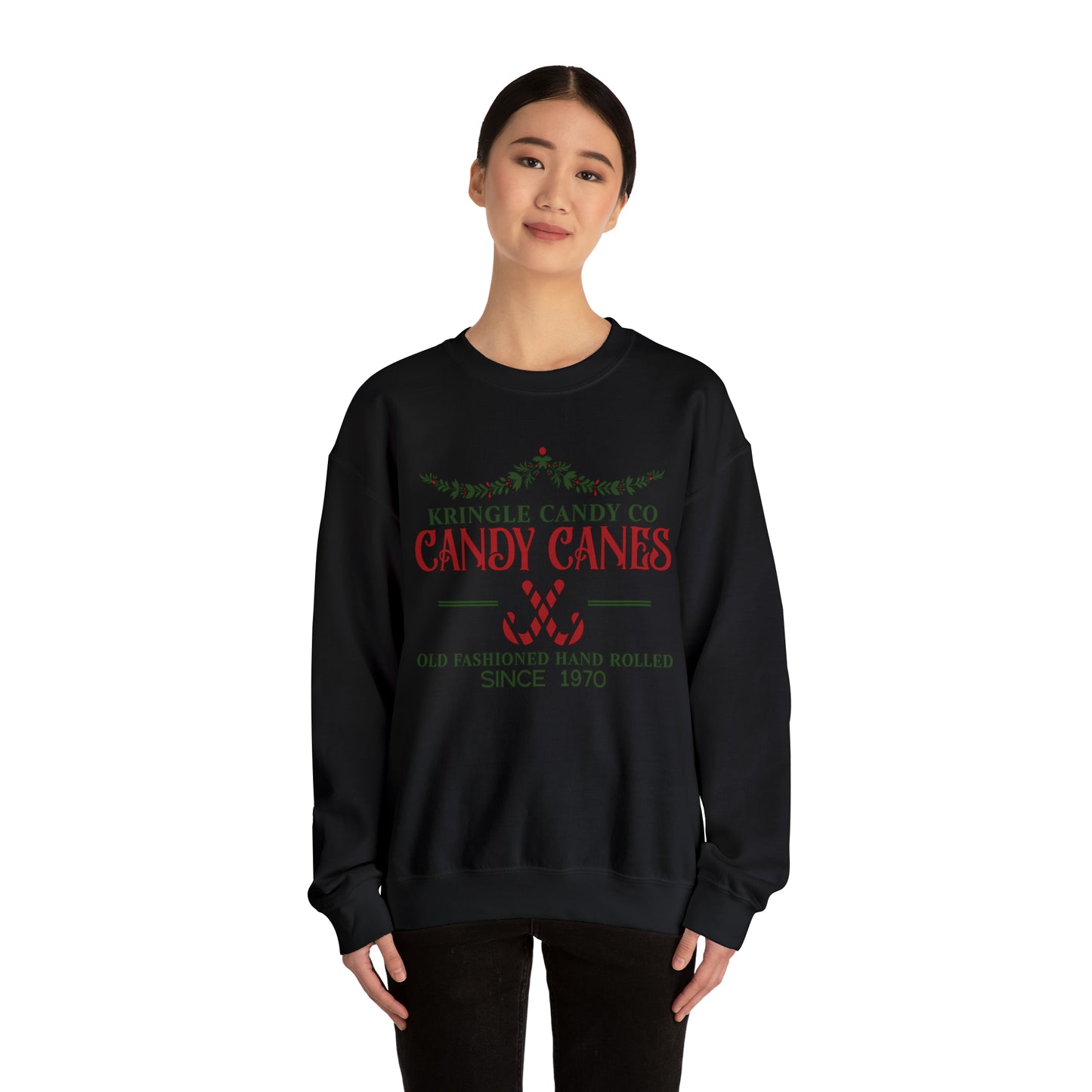 Candy cane sweatshirt Christmas candy shirt Candy cane shirt Merry Christmas Vintage Christmas sweatshirt Matching