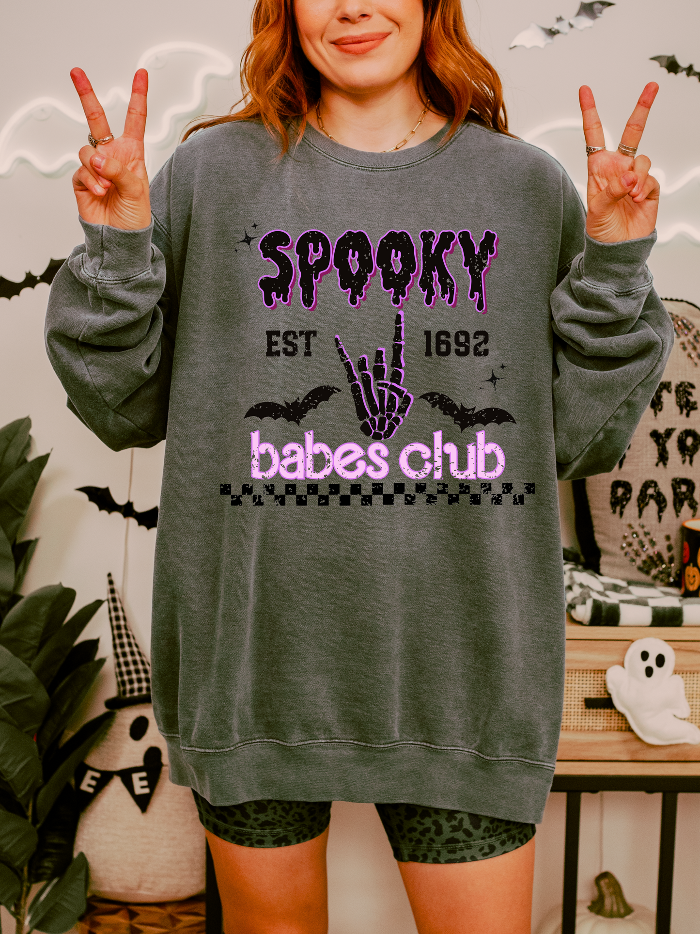 Spooky halloween sweatshirt