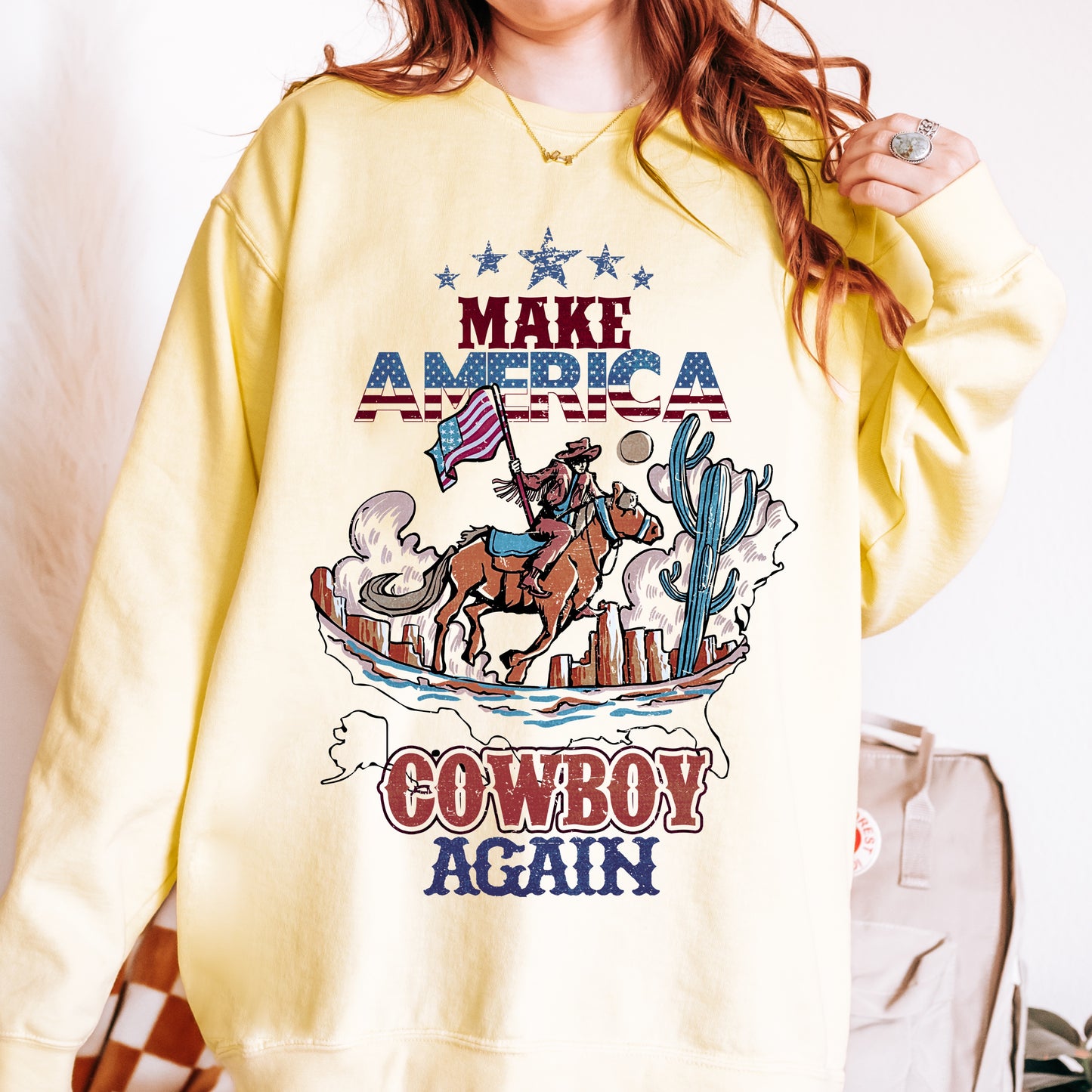 Make America Cowboy Again Sweatshirt