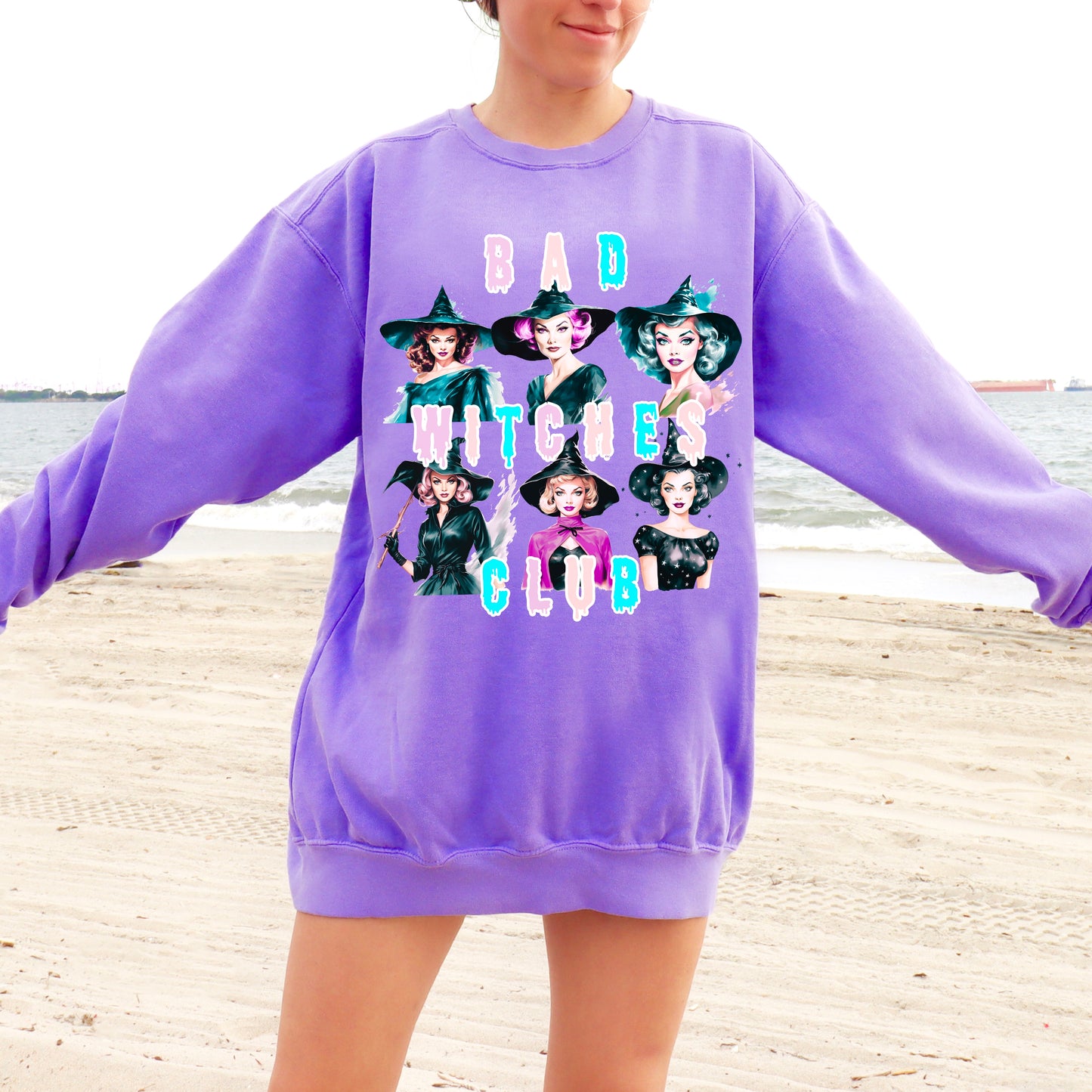 Bad witches club crewneck