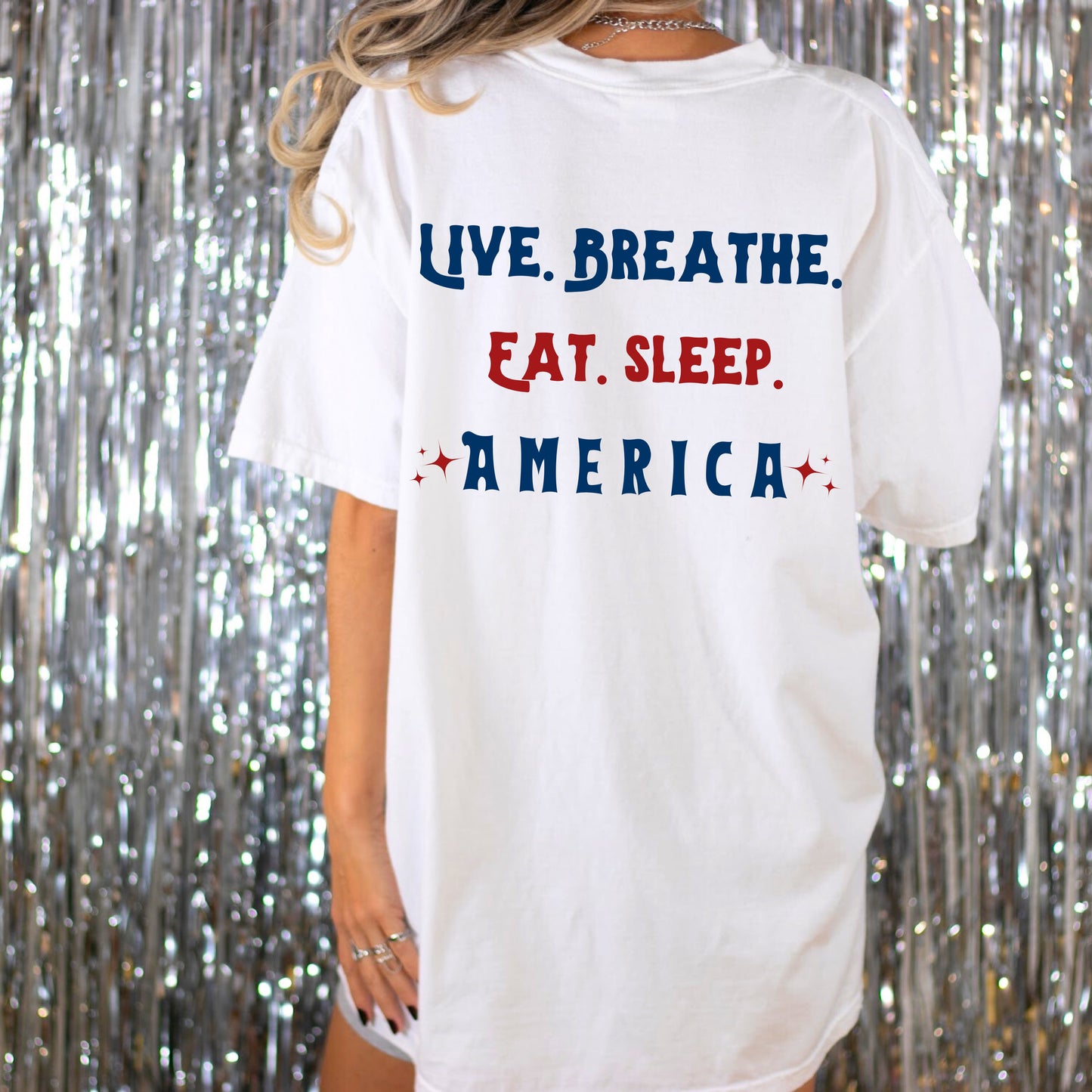 Eat Sleep Breathe America T-shirt