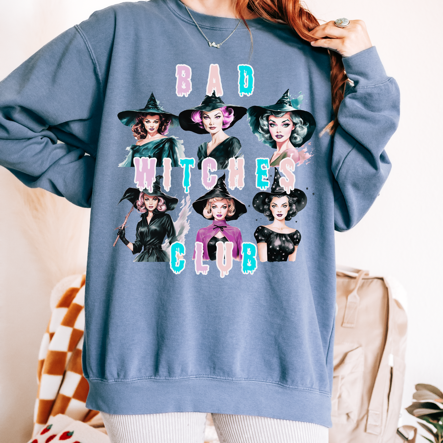 Bad witches club crewneck