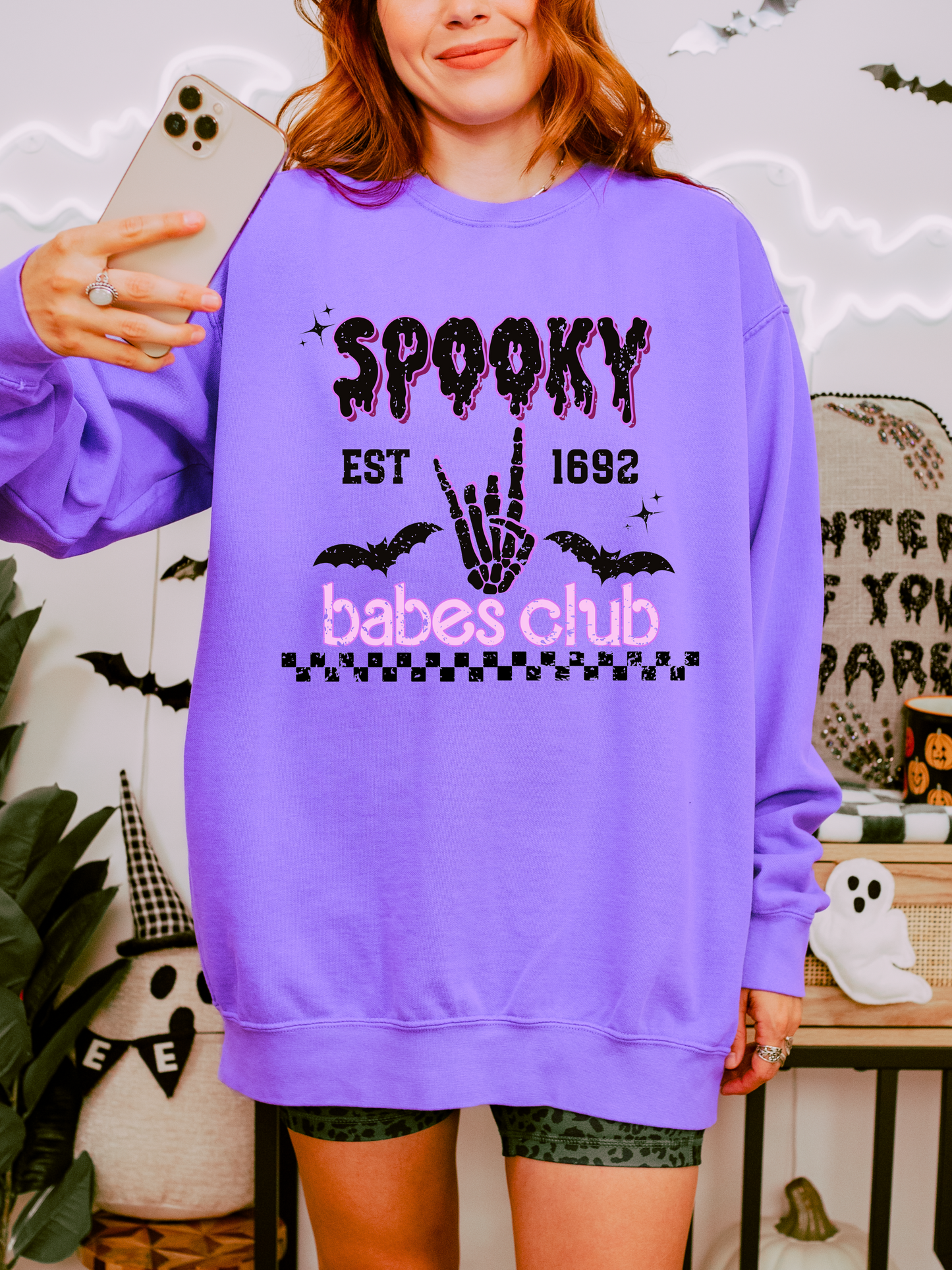 Spooky halloween sweatshirt