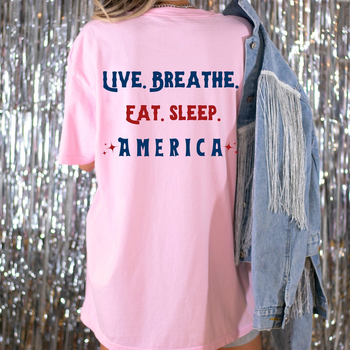 Eat Sleep Breathe America T-shirt