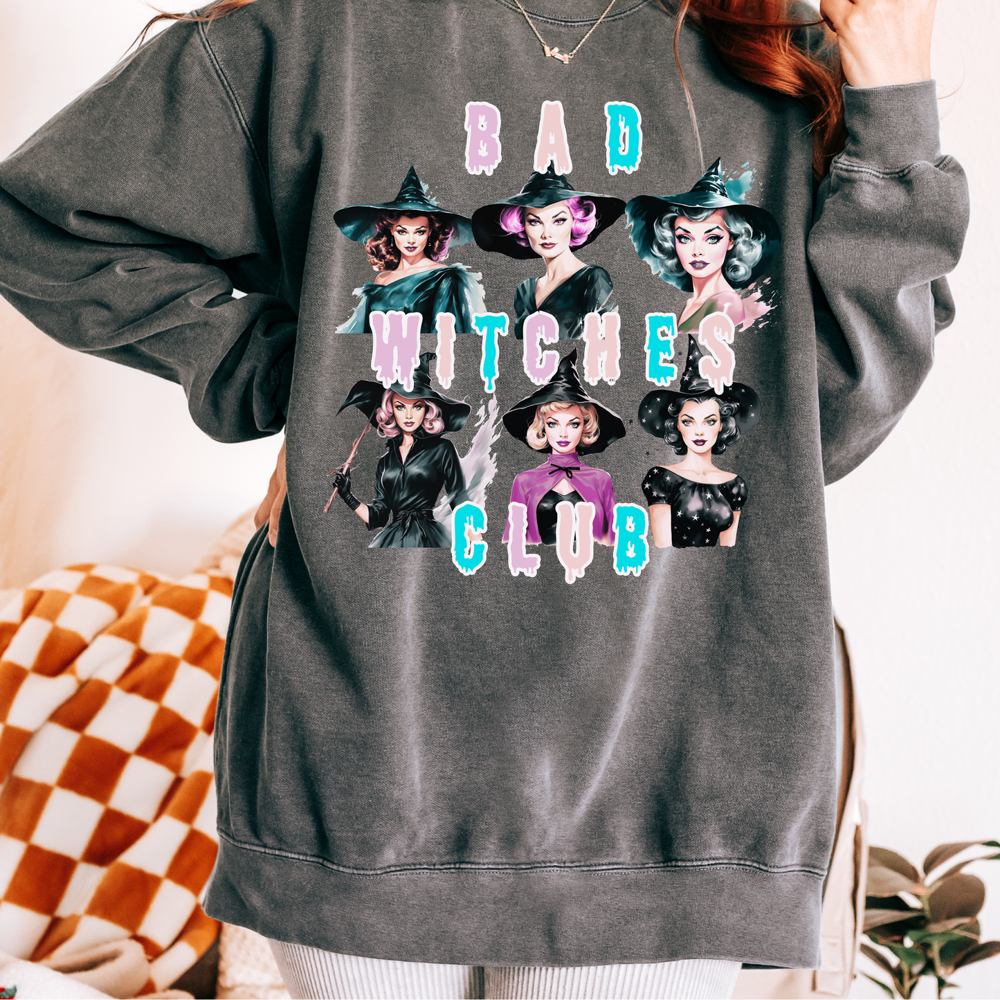 Bad witches club crewneck