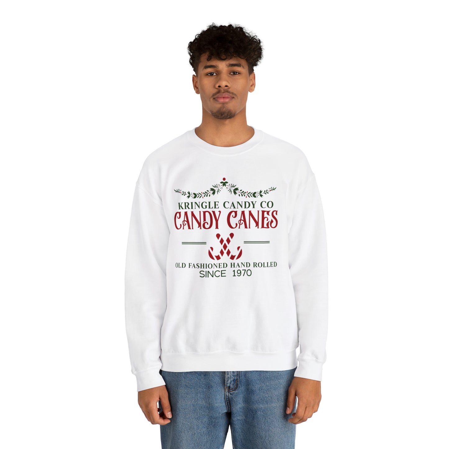 Candy cane sweatshirt Christmas candy shirt Candy cane shirt Merry Christmas Vintage Christmas sweatshirt Matching