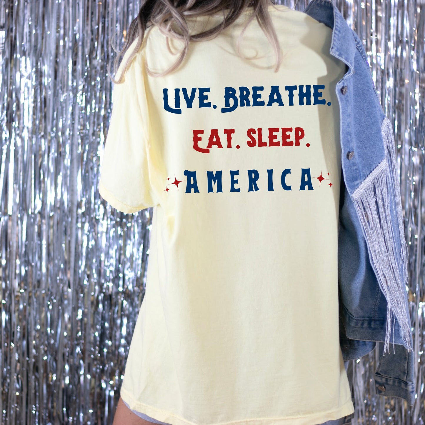 Eat Sleep Breathe America T-shirt