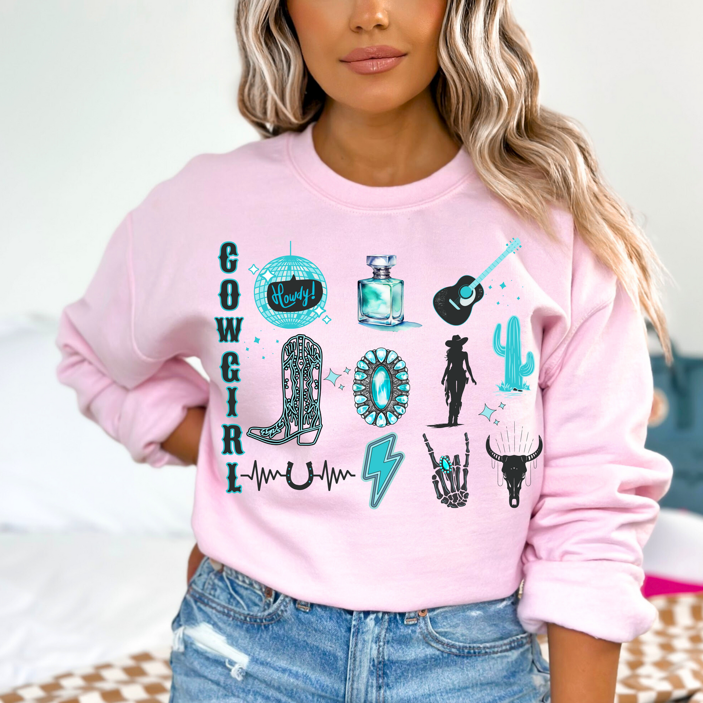 Western graphic sweatshirt