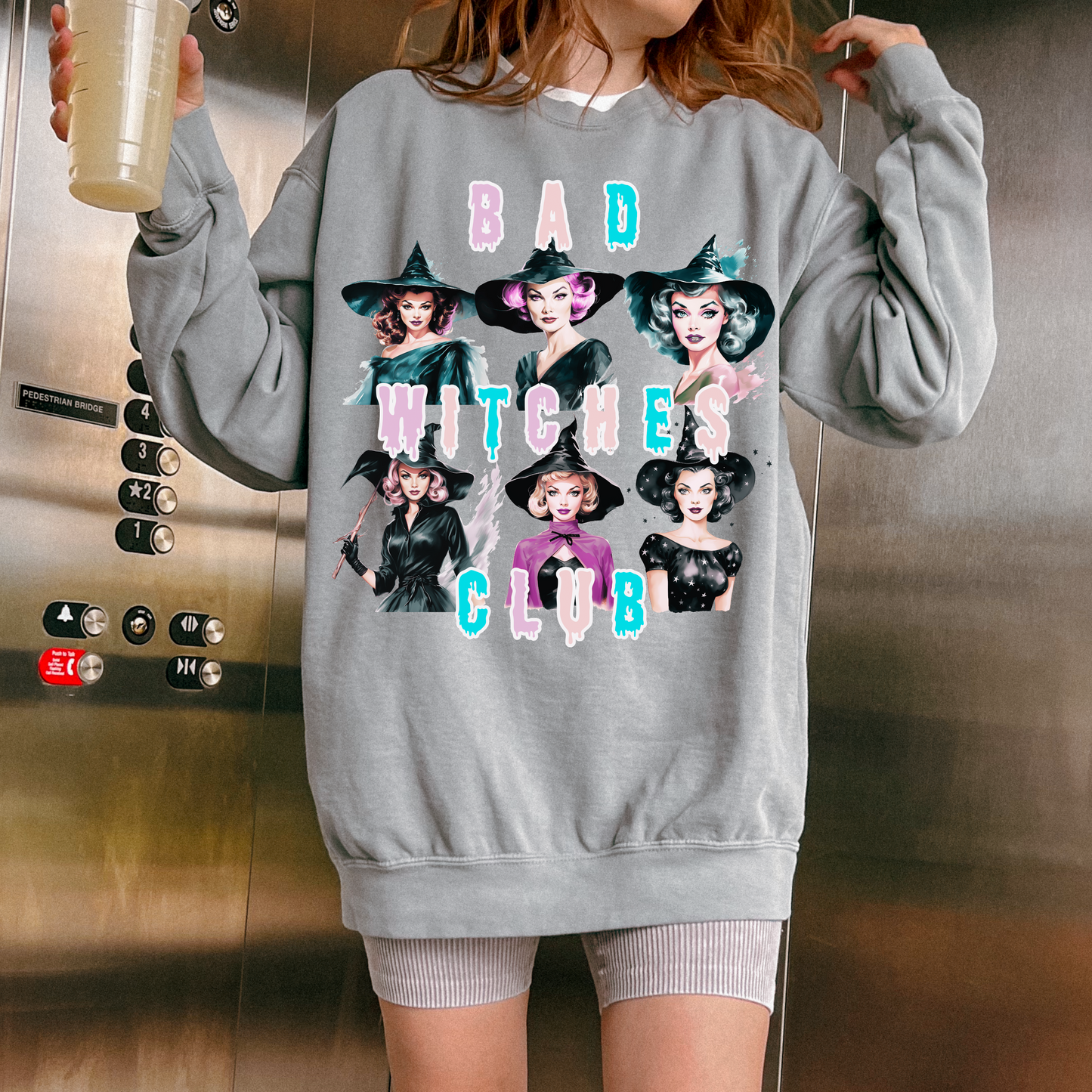 Bad witches club crewneck