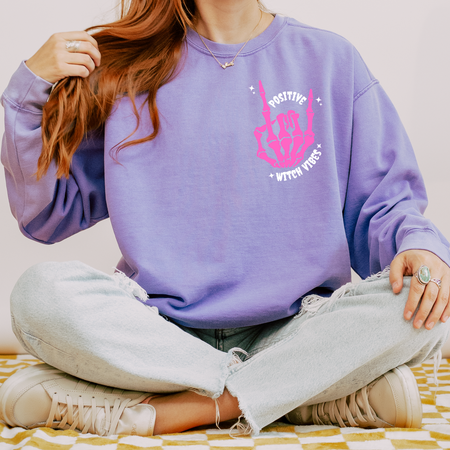 Positive Which Vibes Sweatshirt