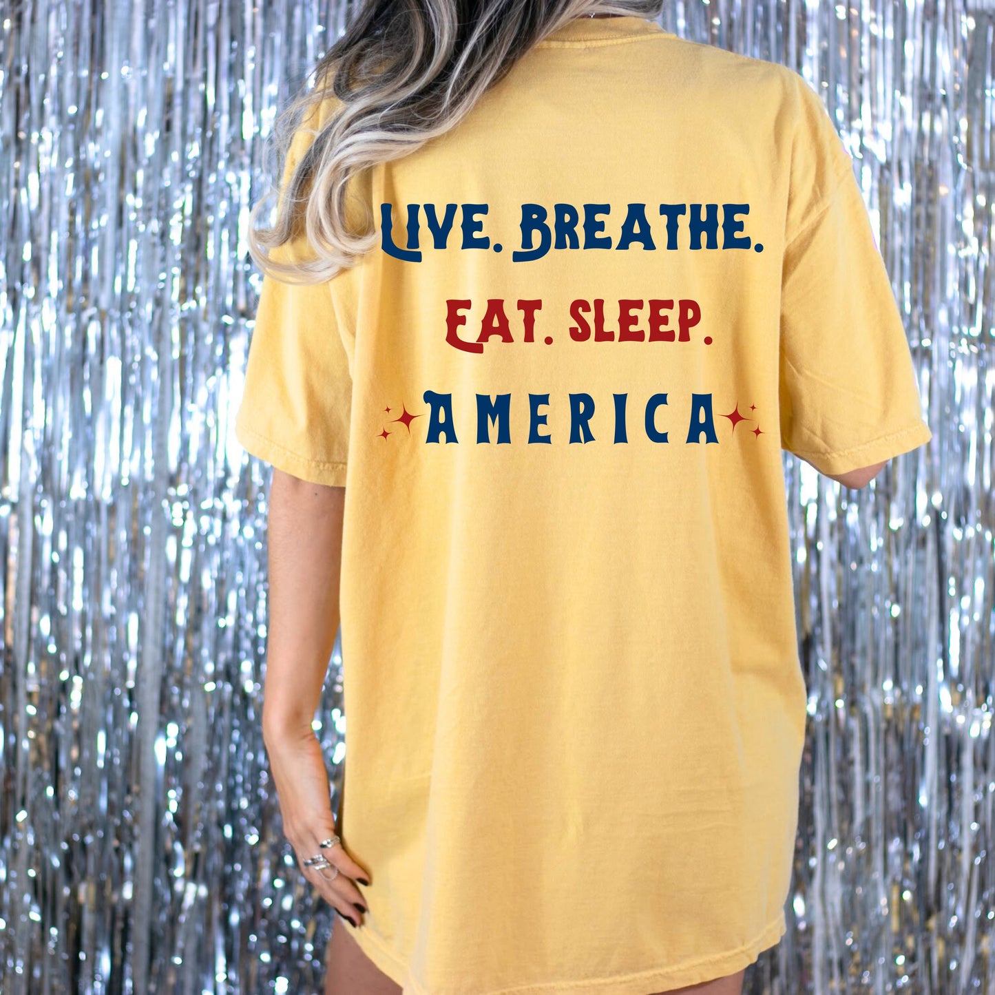 Eat Sleep Breathe America T-shirt